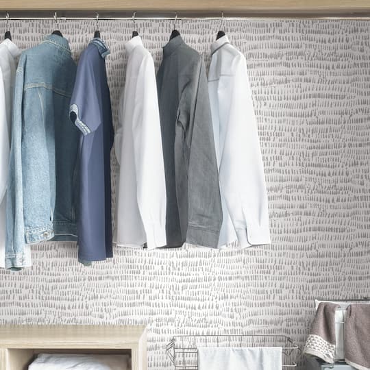 NuWallpaper Kylver Gray Peel & Stick Wallpaper
